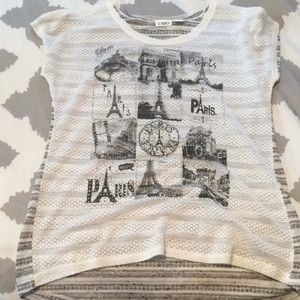 Paris short sleeve T shirt